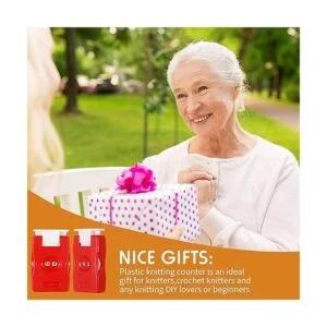 2 piezas de contador de tejer contador de puntada de_7