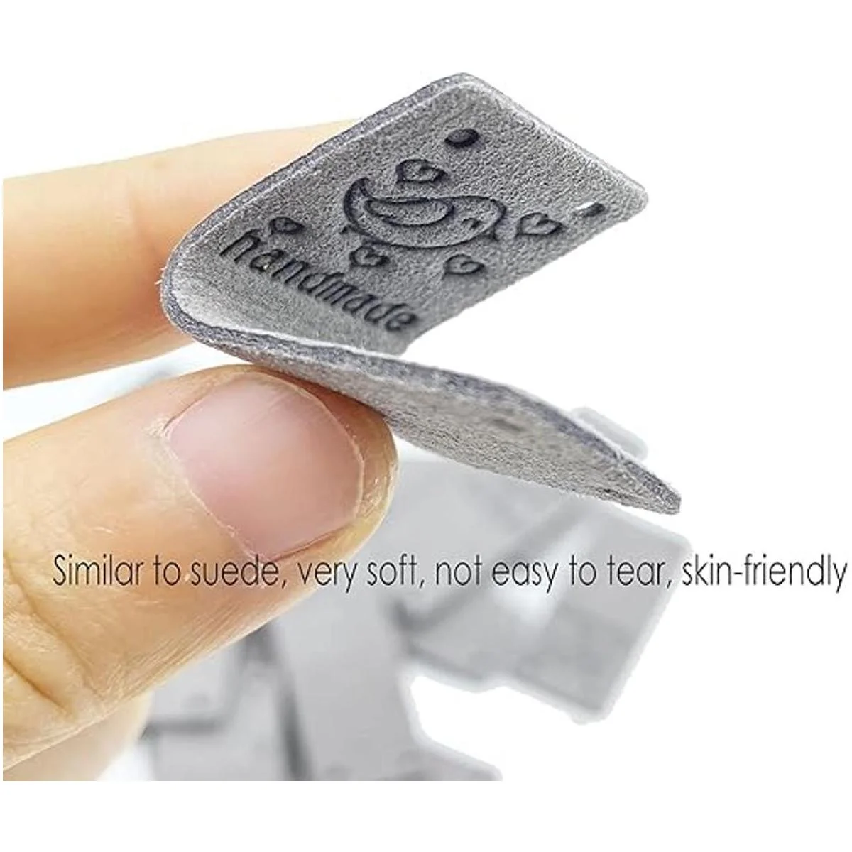 50 etiquetas de piel sintética hechas a mano con botones_4