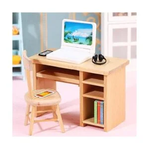 Haomian Juego de 5 piezas para casa de muñecas Mini_4