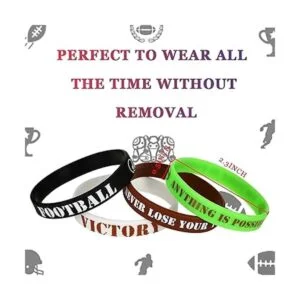 48 pulseras motivacionales de fútbol americano pulseras_4