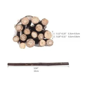 YPZAKA Palillos de madera para manualidades palitos de_3