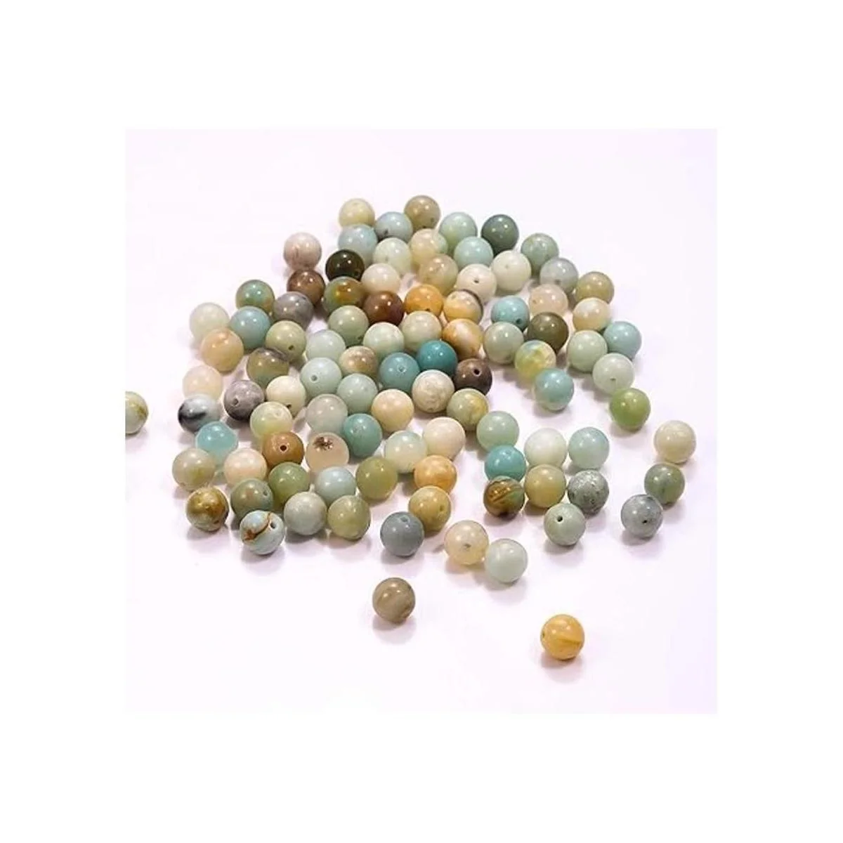 XOCARTIGE Cuentas de piedra natural para hacer joyas_3