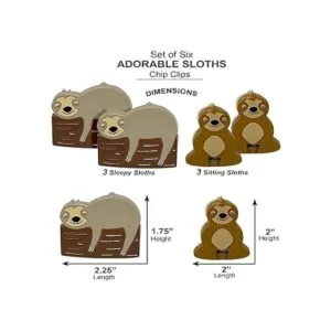 Clips para bolsas de perezosos juego de 6 clips de_2