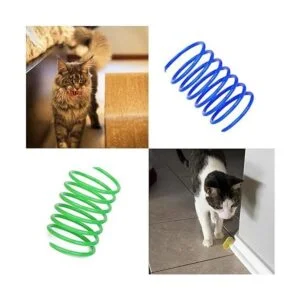 Andiker Juguete de resorte para gatos 24 resortes en_5