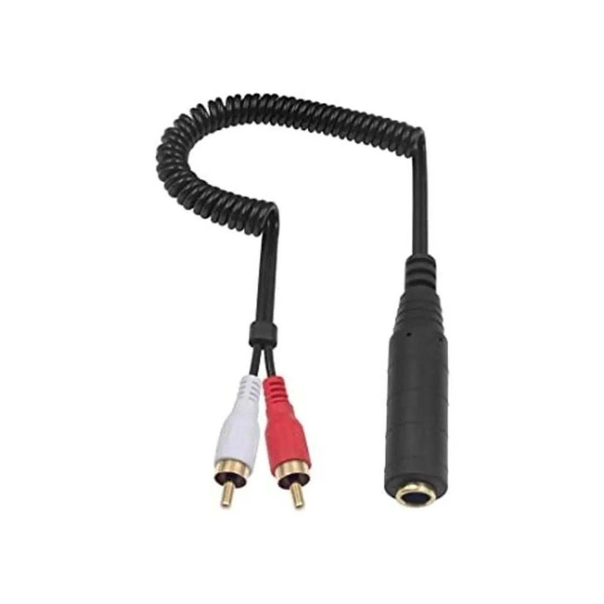 Poyiccot Cable adaptador RCA a 14 hembra coild Spring_1