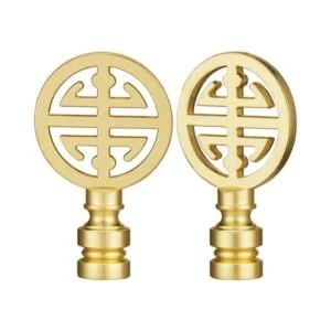 Canomo Paquete de 2 lámparas asiáticas orientales con_6