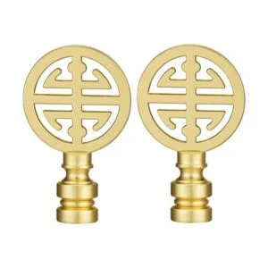 Canomo Paquete de 2 lámparas asiáticas orientales con_1