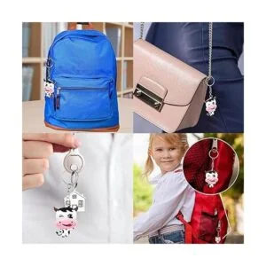 40 piezas de regalos de fiesta de vaca lindo llavero de_4