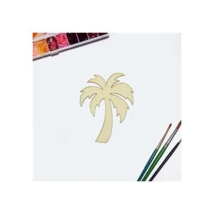 Creaides Palmera Madera DIY Recortes de madera de cocotero_3