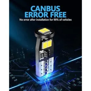 Yorkim 194 bombillas LED CANBUS sin errores T10 bombillas_5