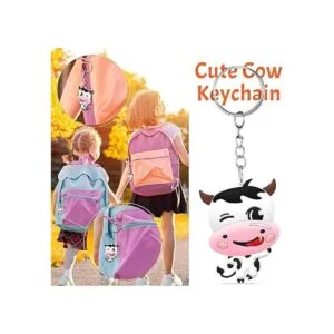 40 piezas de regalos de fiesta de vaca lindo llavero de_6