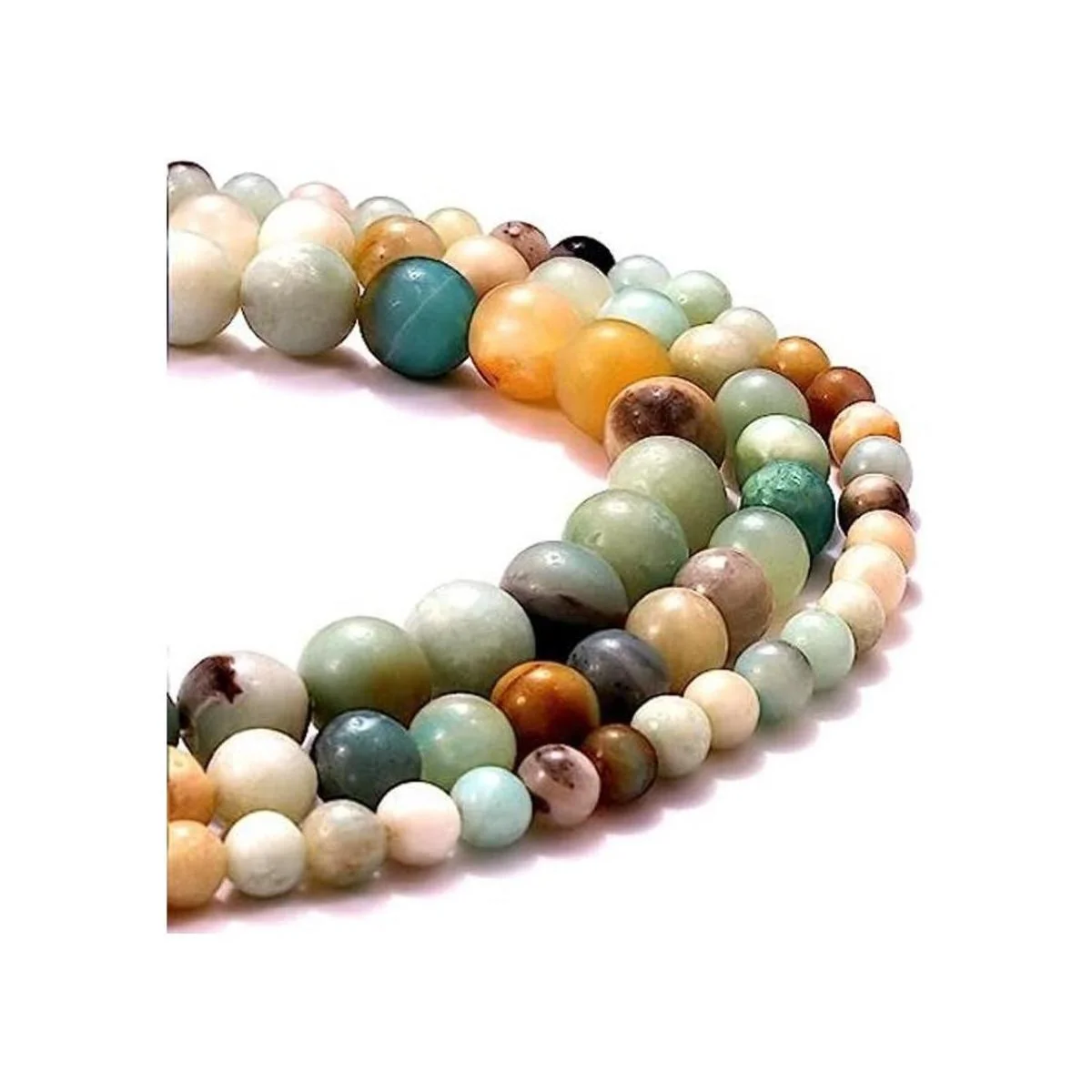 XOCARTIGE Cuentas de piedra natural para hacer joyas_1