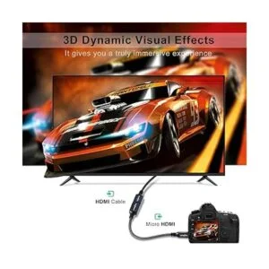 Twozoh Cable adaptador micro HDMI a HDMI cable de nailon_4