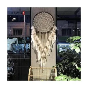 Paquete de 2 anillos de aro grandes de metal floral de 14_6