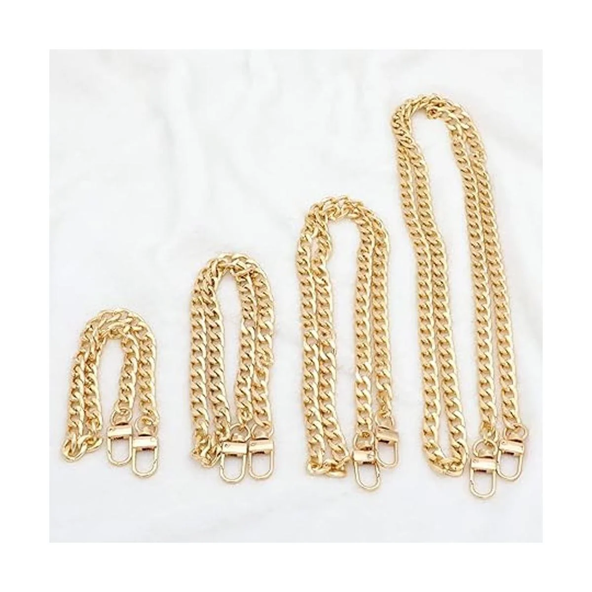 RAPUDA 4 cadenas planas de repuesto de hierro de_6