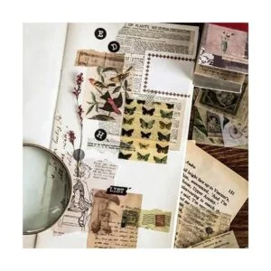 ROLEES Suministros de diario vintage para álbumes de_6