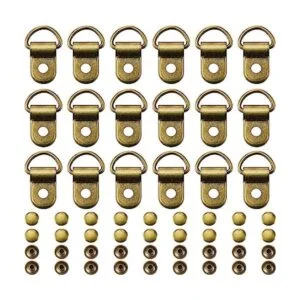 100 juegos de cordones de bronce para zapatos hebillas de_1