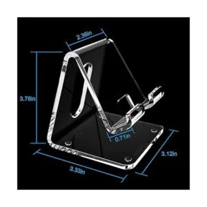 Crpich Soporte acrílico para teléfono celular soporte_4