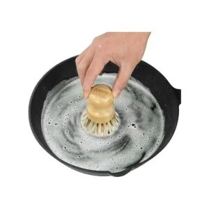 GREENTH PRO Cepillo para platos de palmera bambú_6