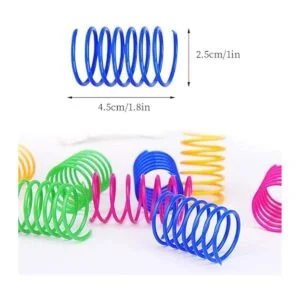 Andiker Juguete de resorte para gatos 24 resortes en_4