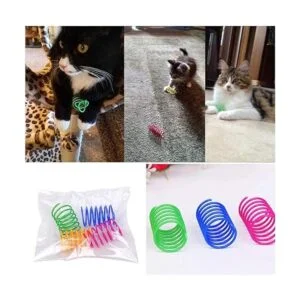 Andiker Juguete de resorte para gatos 24 resortes en_6