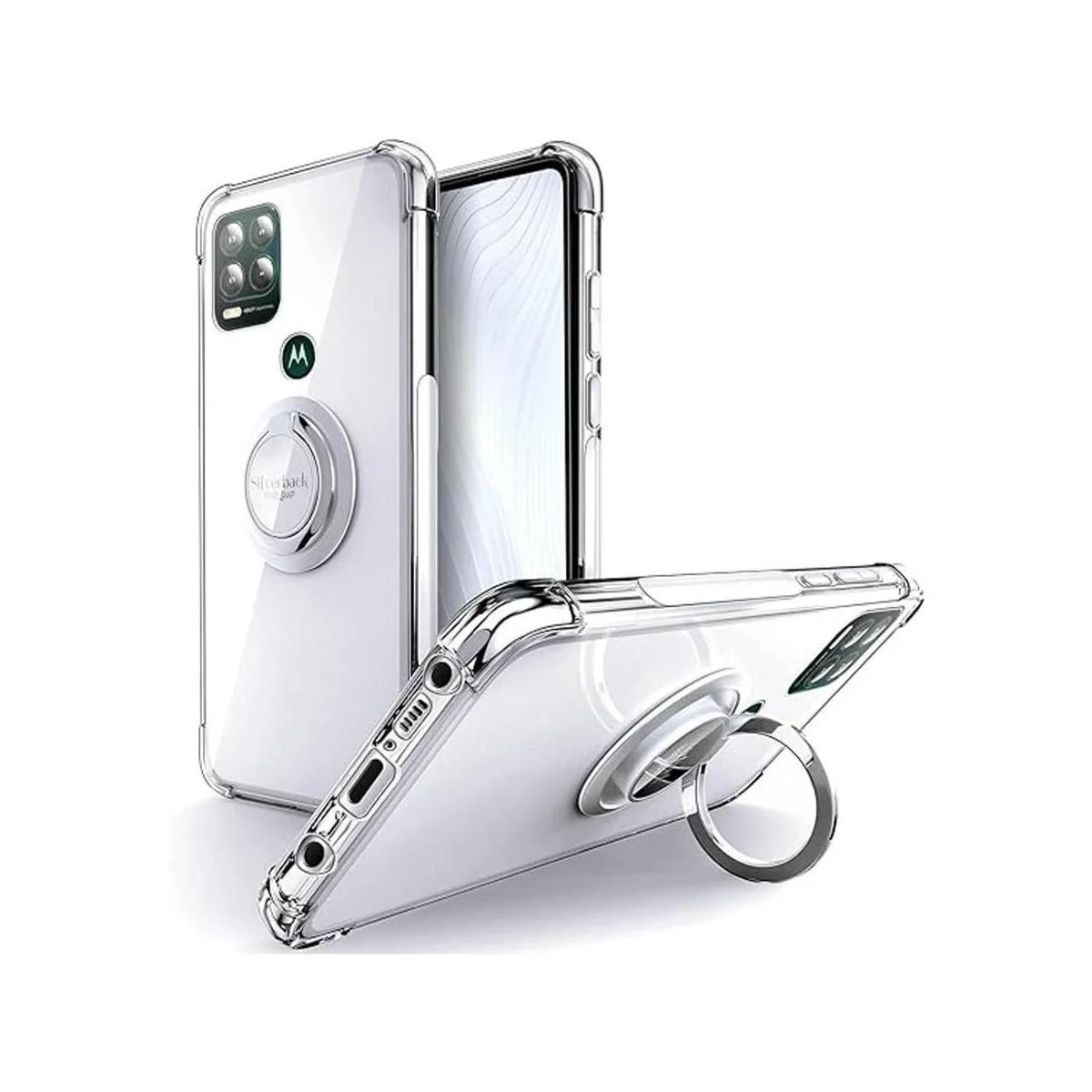 Silverback Funda transparente para Moto G Stylus 5G 2021_1