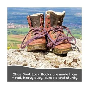 100 juegos de cordones de bronce para zapatos hebillas de_5