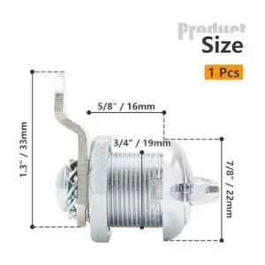 Qjaiune Cerradura de leva desplazada de 58 pulgadas con_5