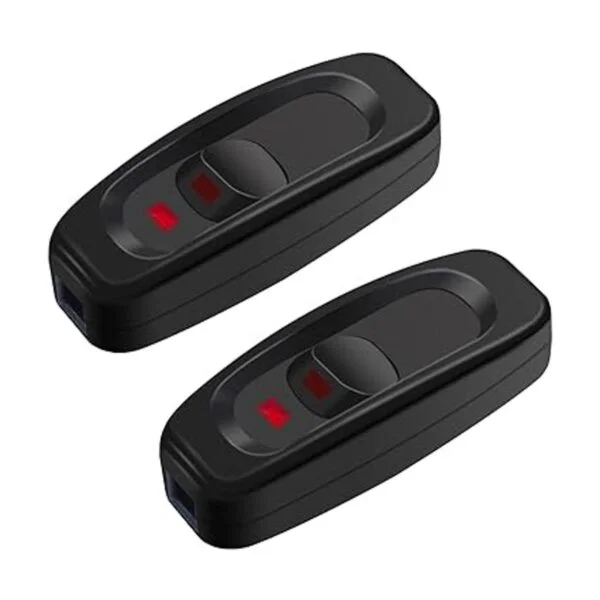 weideer 3 piezas de interruptor de cable en línea botón_2