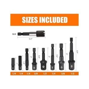 THINKWORK Juego de adaptadores de enchufe de grado_2