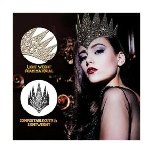 2 piezas de corona de reina troquelada corona de_3