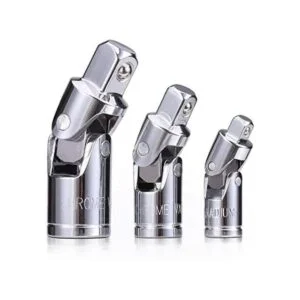 Juego de 3 zócalos universales de acero cromado vanadio_1