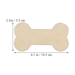 24 recortes de madera en forma de hueso sin terminar_2