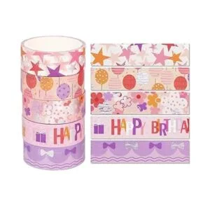 YUBX Juego de 15 rollos de cinta adhesiva decorativa para_2