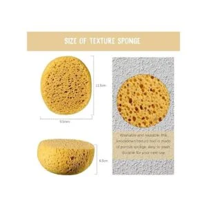 Esponja de textura de 3 piezas esponja de textura de piel_2