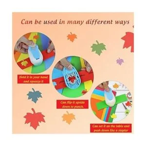 Ecohu Cortador de perforaciones de hojas de arce de 1_5