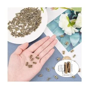 PH PandaHall 156pcs 6 Sets de bronce antiguo alfabeto_3