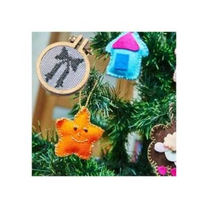 Mini aro de bordado mini aro de madera aro redondo de_5