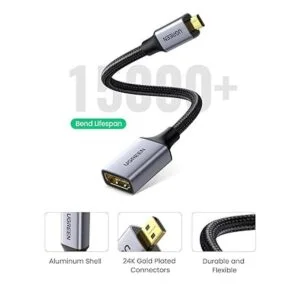 UGREEN Adaptador micro HDMI a HDMI cable portátil de_4