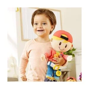 Playskool Dressy Kids Muñeca con cabello rubio y_2