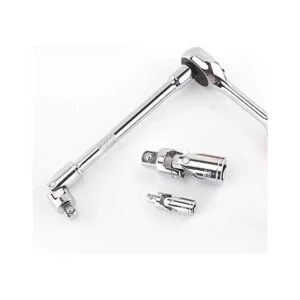 Juego de 3 zócalos universales de acero cromado vanadio_5