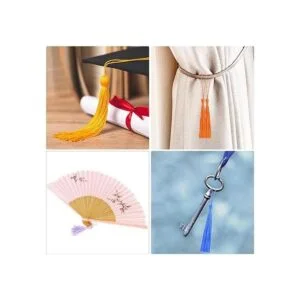 144 borlas de marcapáginas para manualidades llavero de_7