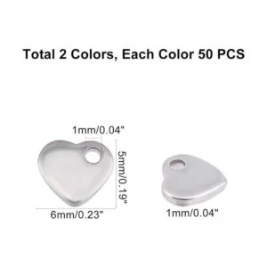 UNICRAFTALE 60 dijes redondos de rombo y planos de acero_4