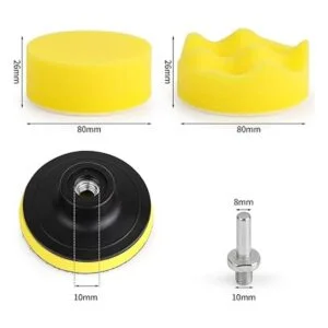 Kshineni Almohadilla de pulido de espuma para coche de_3