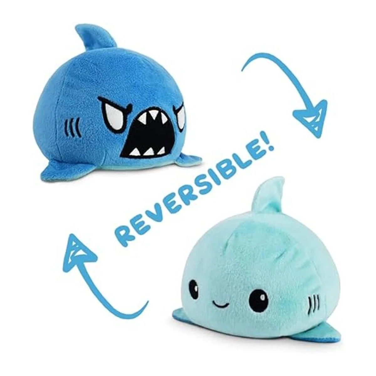 TeeTurtle Peluche reversible original diseño de tiburón_2