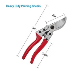 KAJUDA Tijeras de podar de 8 pulgadas tijeras_3