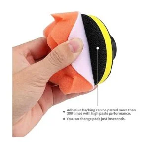 Kshineni Almohadilla de pulido de espuma para coche de_5