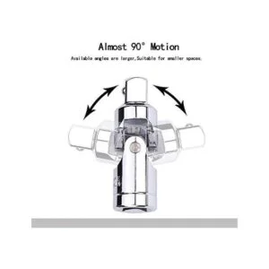 Juego de 3 zócalos universales de acero cromado vanadio_4