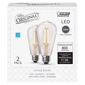 Feit Electric ST19 Bombilla LED de filamento E26_1