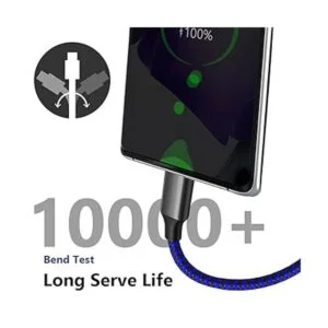 Cable USB C de 10 pies paquete de 3 cables de carga USB A_4